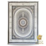 فرش 1200 شانه طوسی طلایی