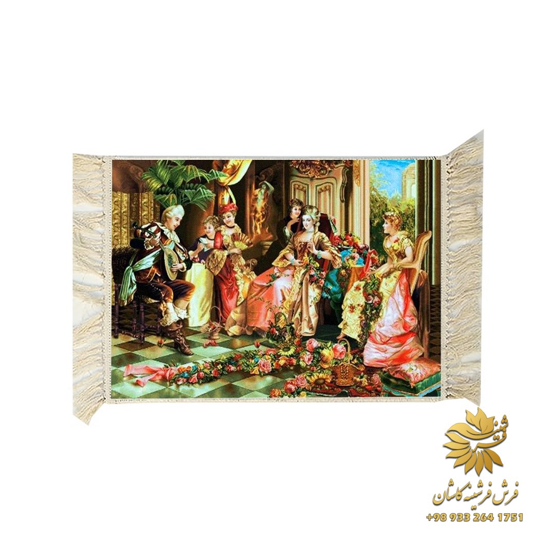 تابلو سه تار زن اروپایی