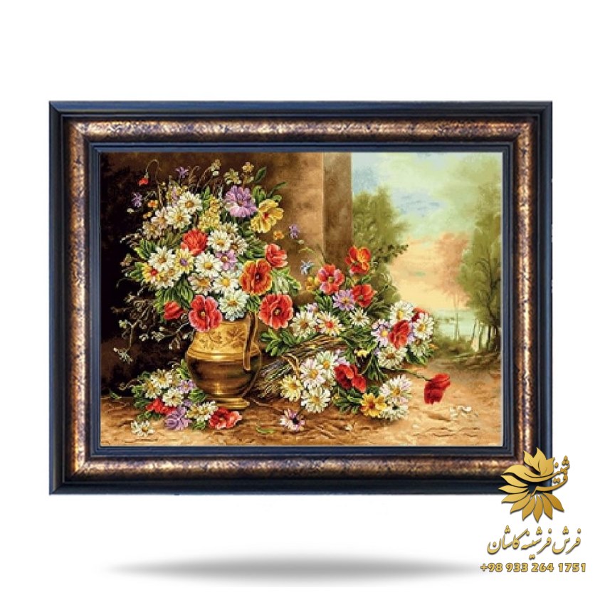 تابلو نقاشی گل