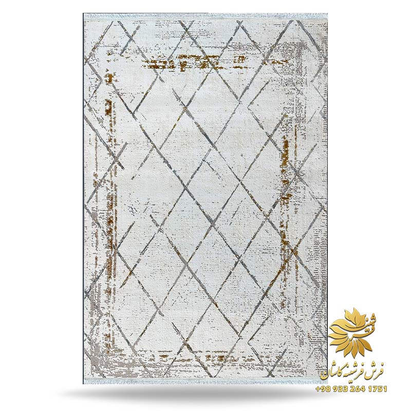 فرش مدرن کرمی