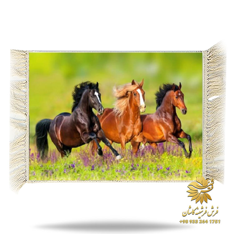 تابلو ماشینی اسب