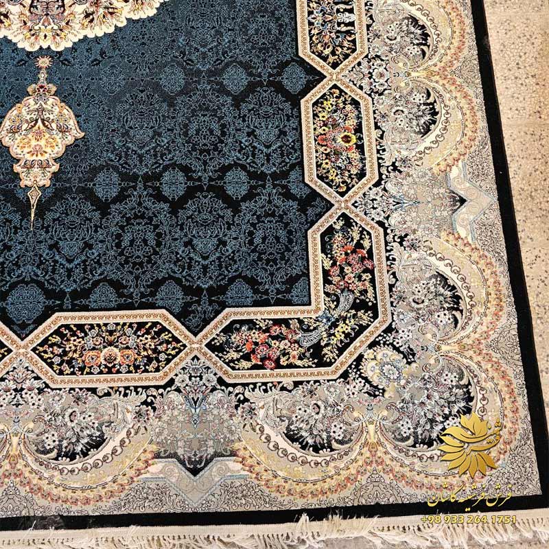 فرش پرفروش سرمه ای