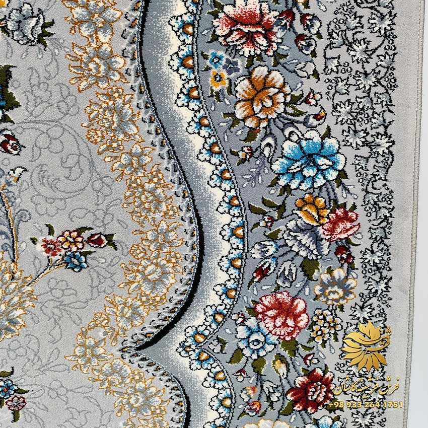 فرش طوسی روشن