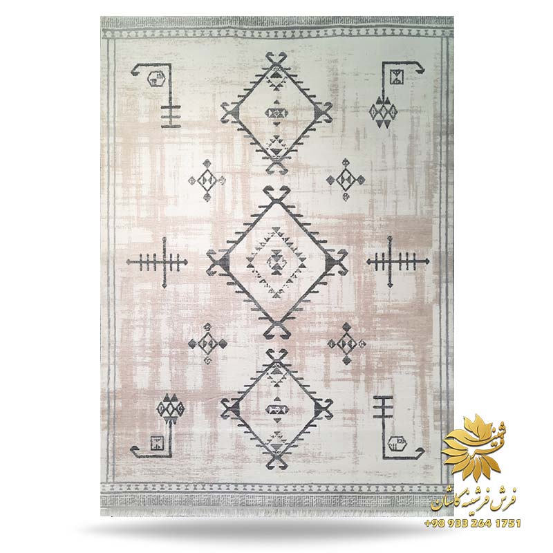 فرش مراکشی کرم
