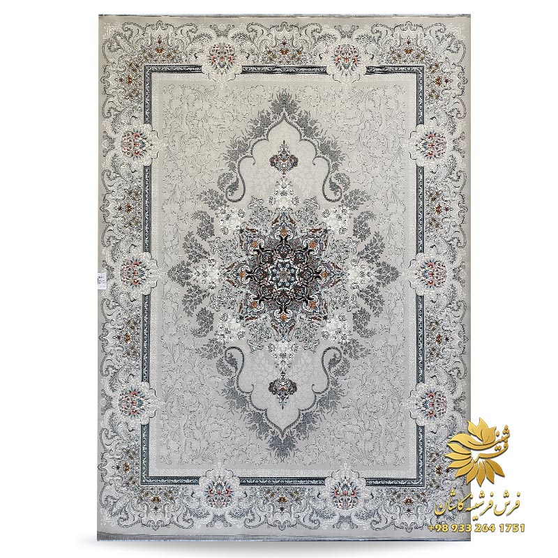 فرش ماشینی طوسی