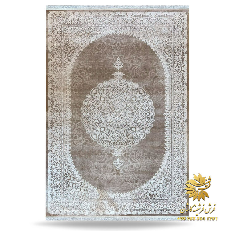 فرش نسکافه ای شیک