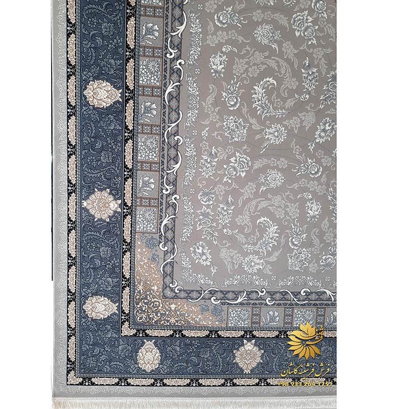 فرش حاشیه دودی