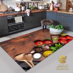 فرشینه طرح سبزیجات