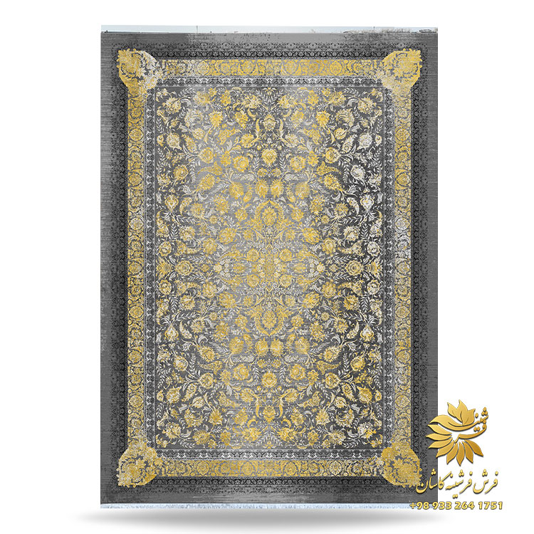 فرش طلاکوب دودی