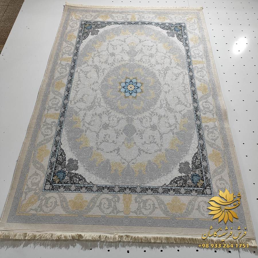 فرشینه طوسی طلایی