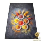 فرش آشپزخانه طرح ادویه