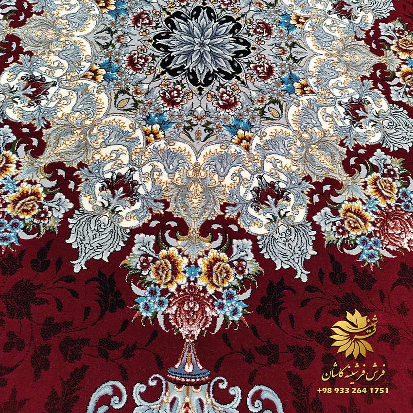 فرش لاکی طلاکوبی