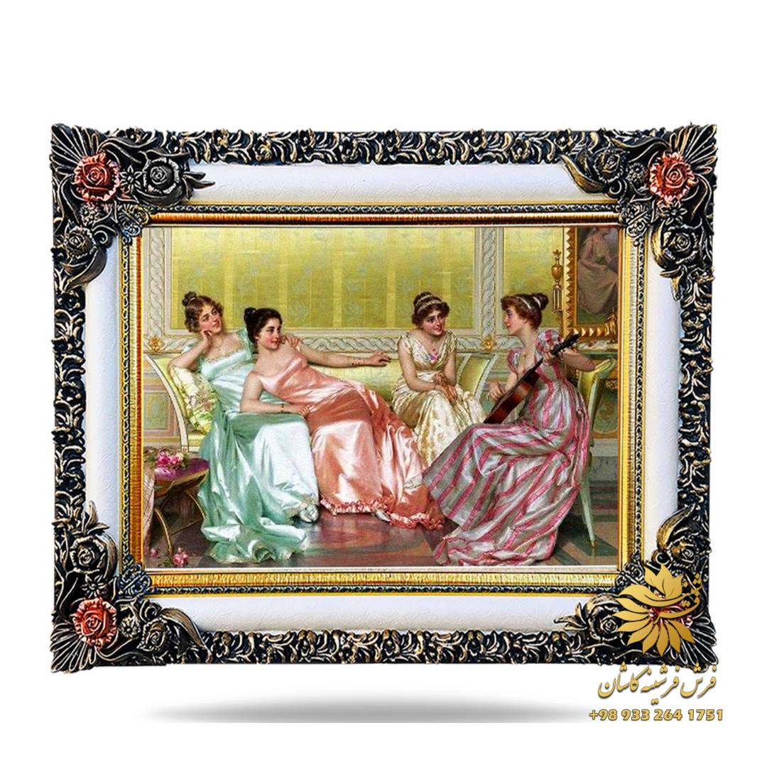 تابلو فرش طرح نقاشی