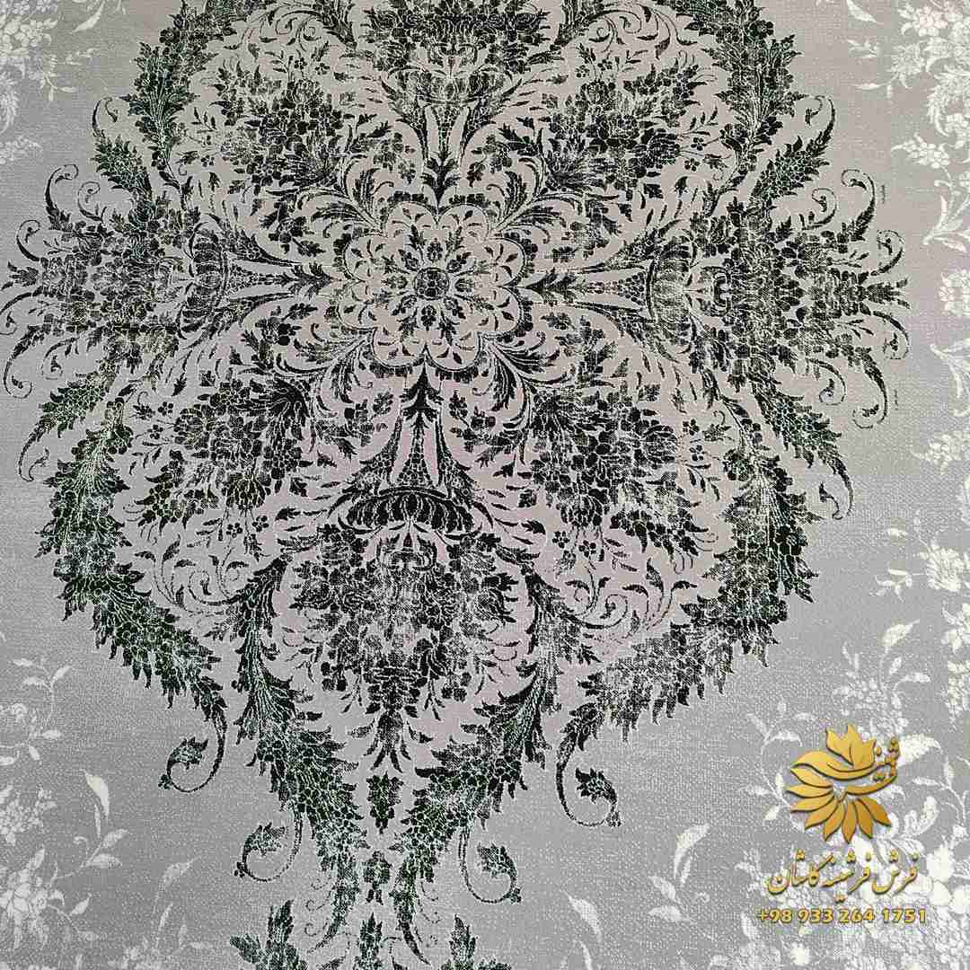 فرش برای مبل سبز