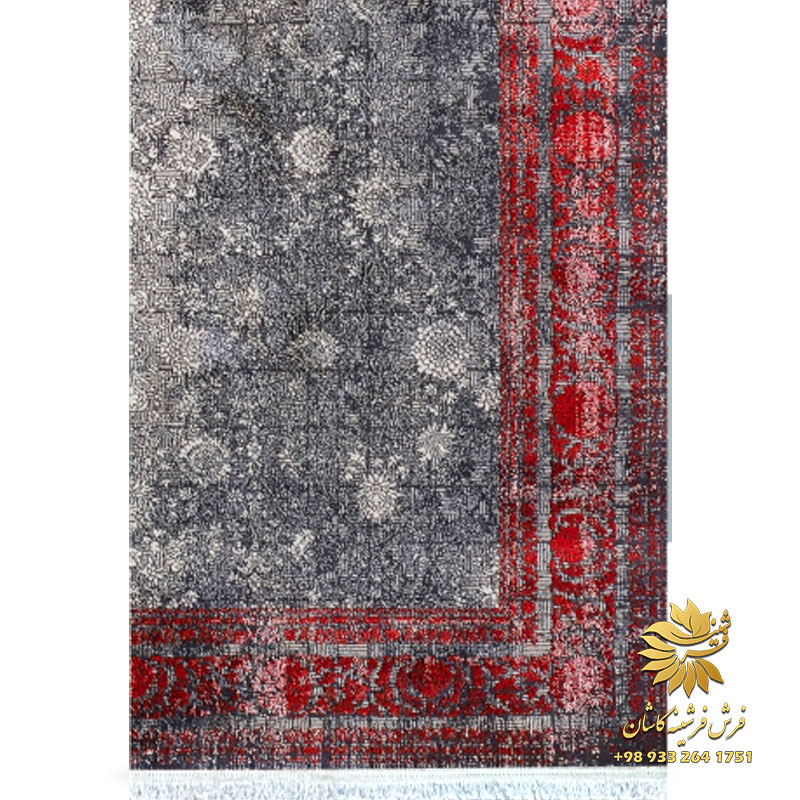 فرش طوسی لاکی