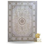 فرش ماشینی کرم طلایی