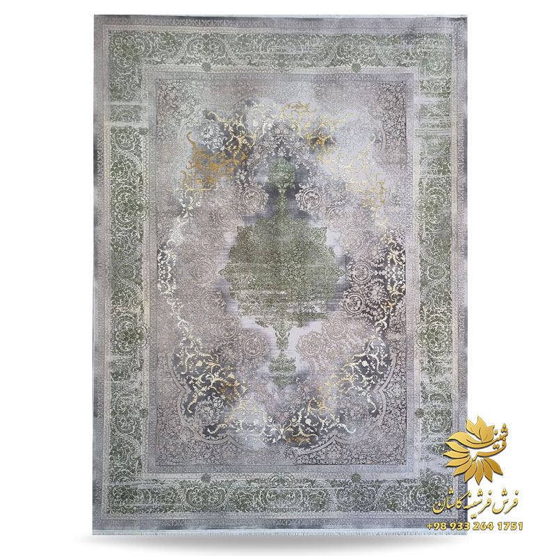 وینتیج طوسی سبز