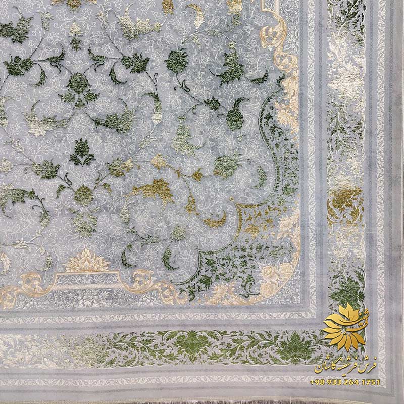 وینتیج طوسی سبز