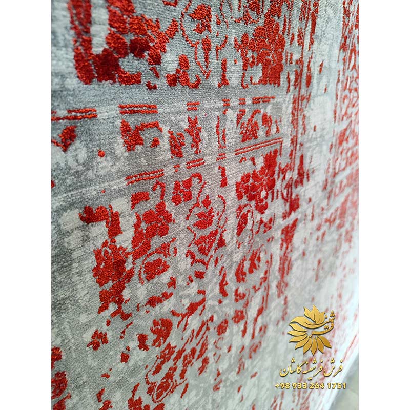 فرش طوسی لاکی