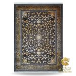 فرش زغالی طلایی