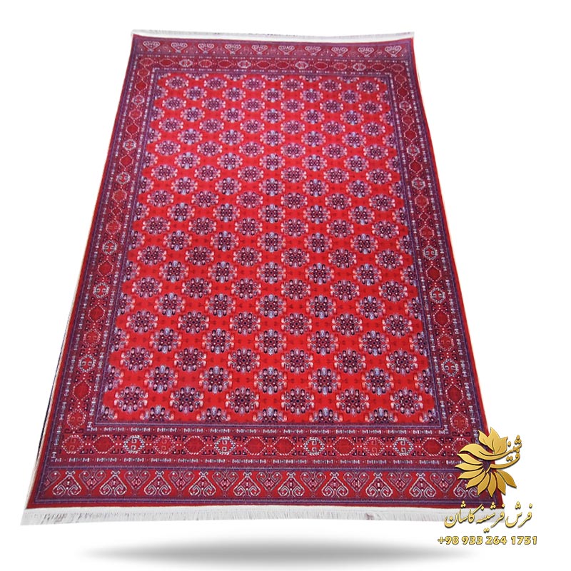 فرش قرمز ترکمنی