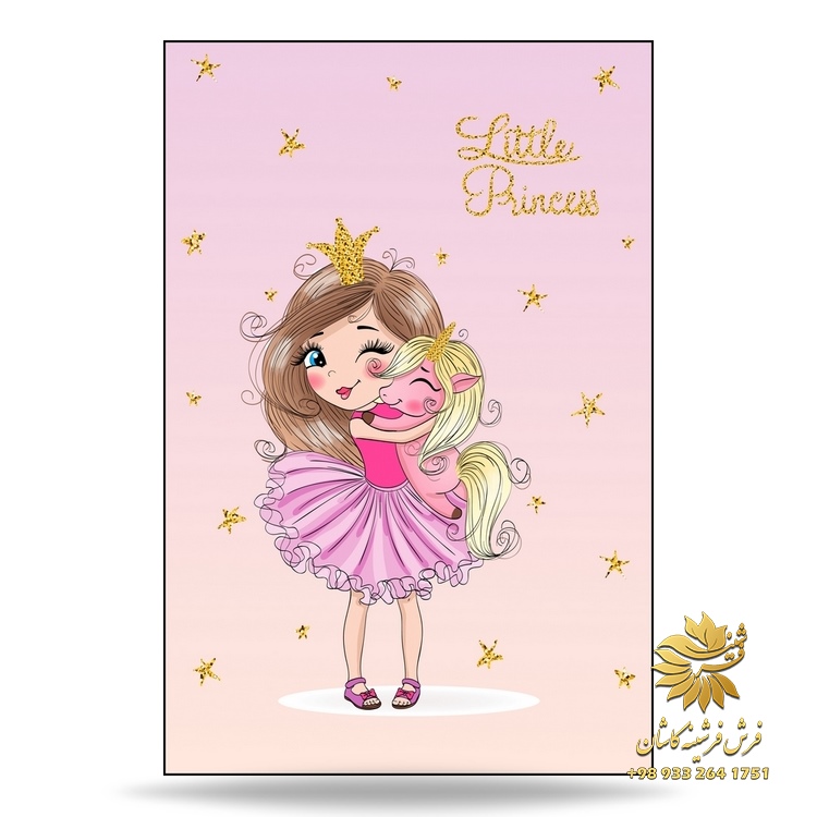 فرش کودک دخترانه