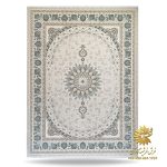 فرش گل ابریشم کاشان