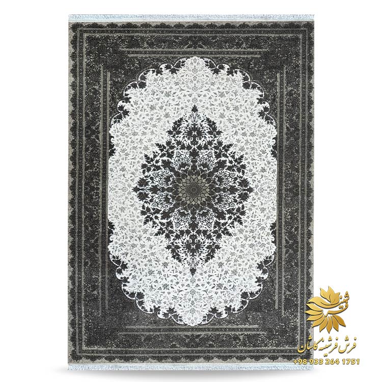 فرش کرم دودی