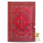 فرش قرمز لاکی کاشان