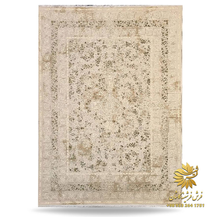 فرش نازنین سبز