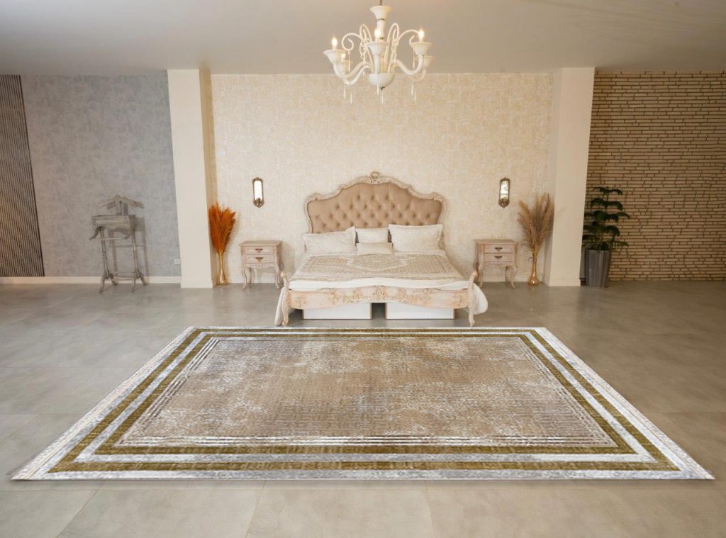 فرش ساده مدرن ؛ ۷ طرح ترند سال بازار فرش ماشینی 8 فرش ساده بژ
