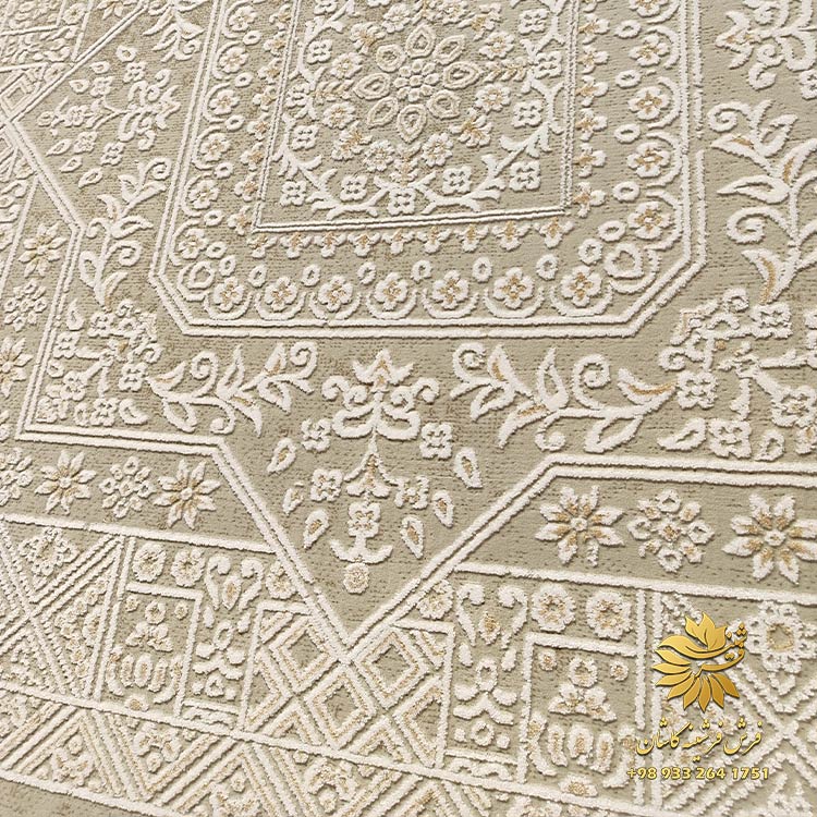فرش کرم بژ