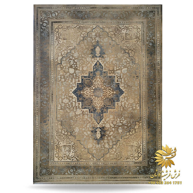 فرش هریس آبی