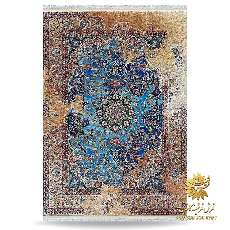 فرش آبی سنتی