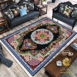 فرش طرح ابریشمی