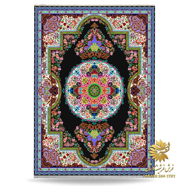 فرش ابریشم گونه