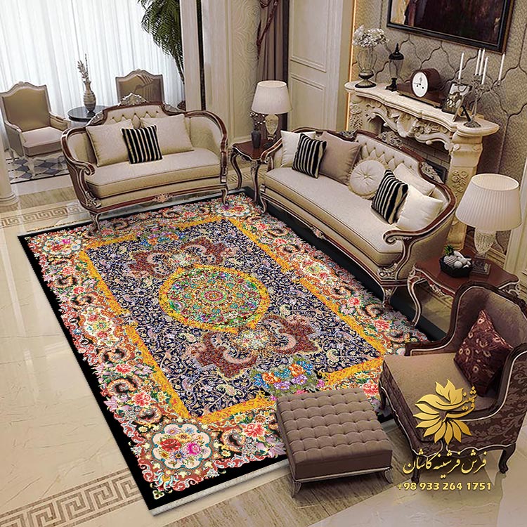 فرشینه ابریشمی دستباف