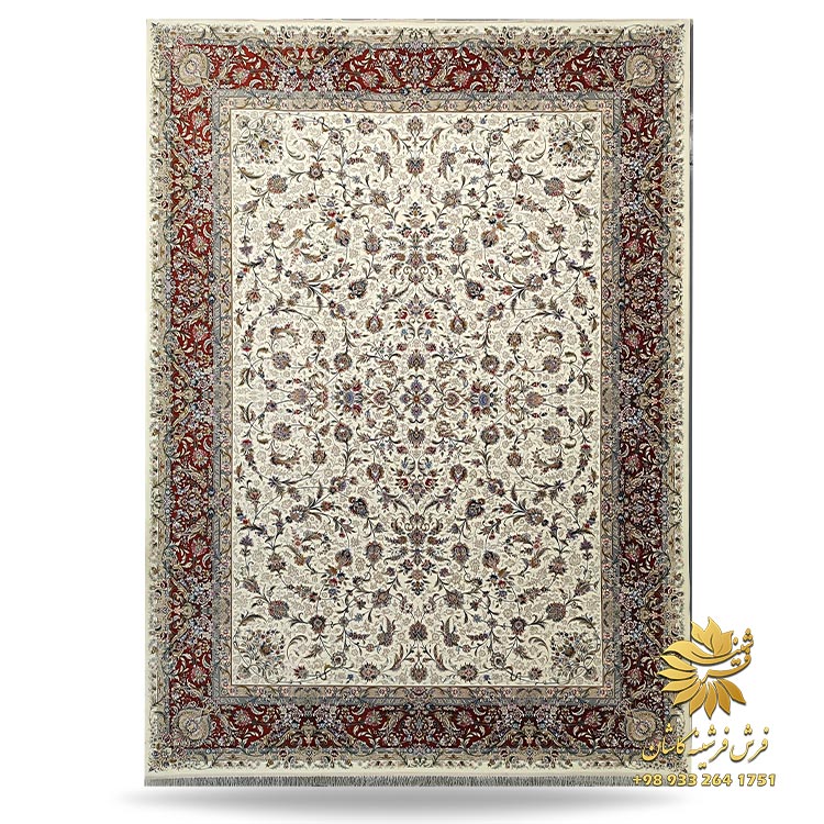 فرش کرم گلبهی