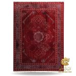 فرش 1200 شانه قرمز طوسی