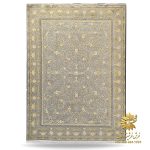فرش طوسی طلایی کاشان