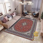 فرش کاشان لاکی