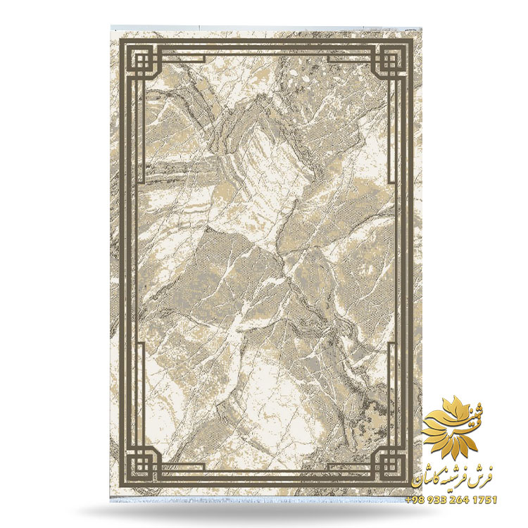 فرش طرح سنگی
