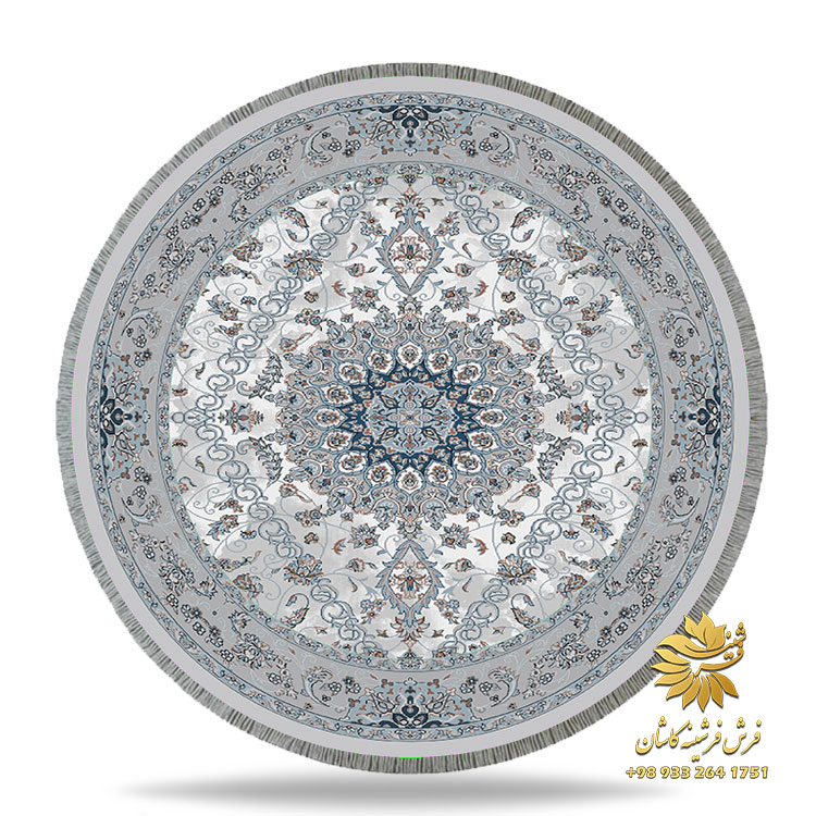 فرش گرد کرم