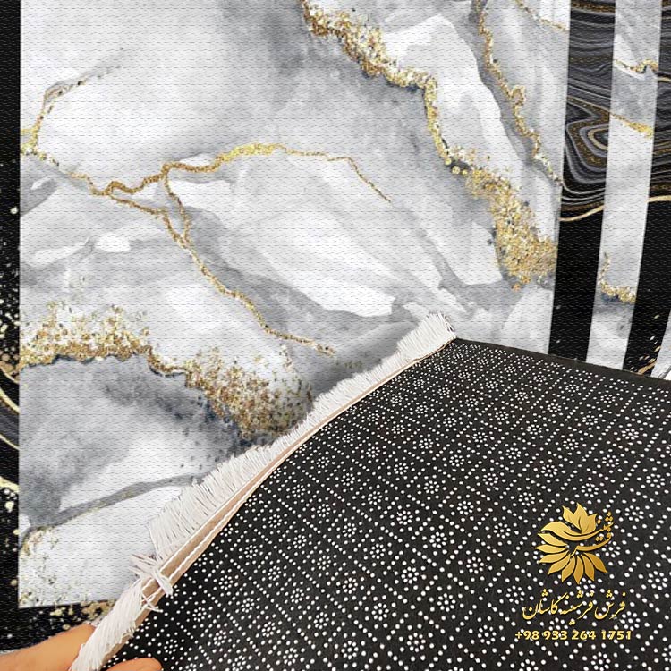 فرش طرح سنگی