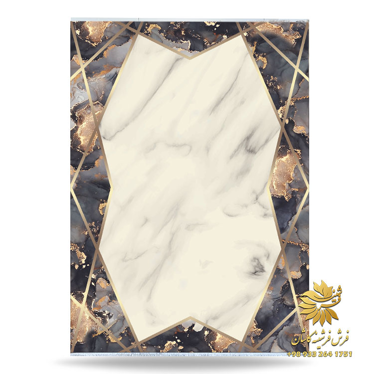 فرش طرح سنگ مرمر