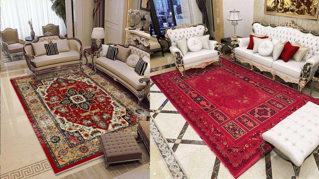 فرش لاکی در دکور مدرن و کلاسیک؛ راهنمای کامل انتخاب 8 فرش لاکی کلاسیک