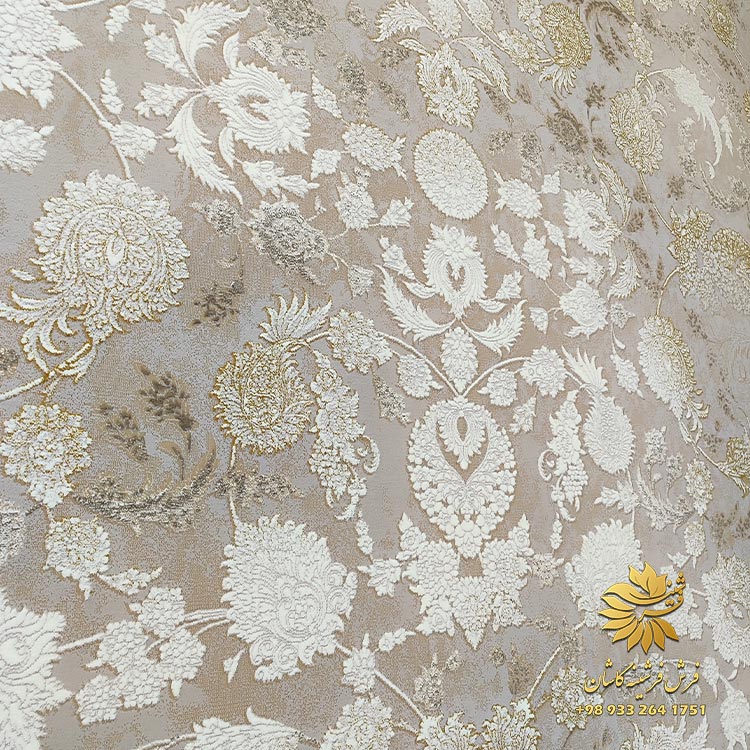 فرش کرم طوسی