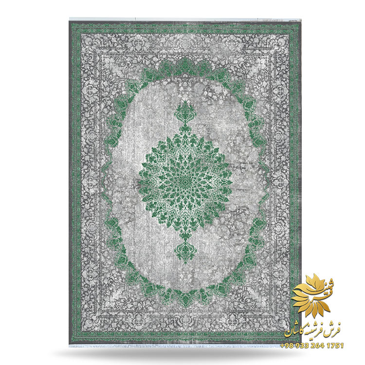 فرش وینتیج سبز